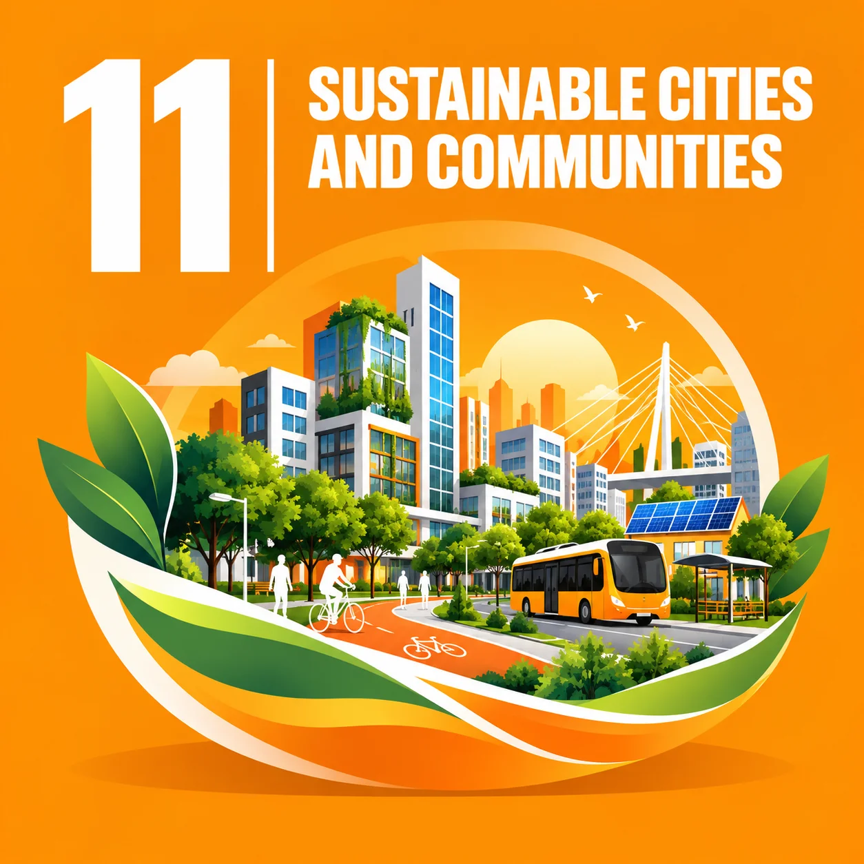 Make cities and human settlements inclusive, safe, resilient and sustainable